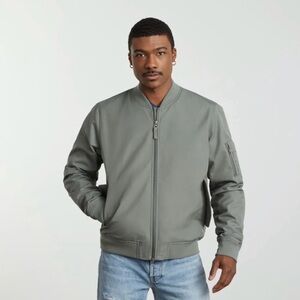Everlane Men's Bomber Jacket (Dark Olive)